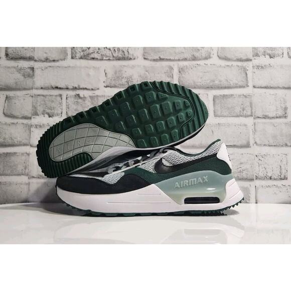 Men's Nike College Air Max SYSTM x Michigan State MSU Shoes DZ7747-001 Size 9 - Picture 1 of 6